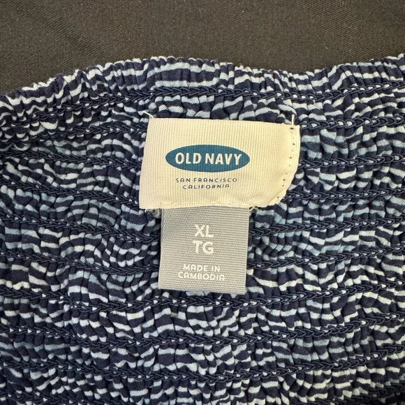 Blue and White Striped Dress - Picture 4 of 4